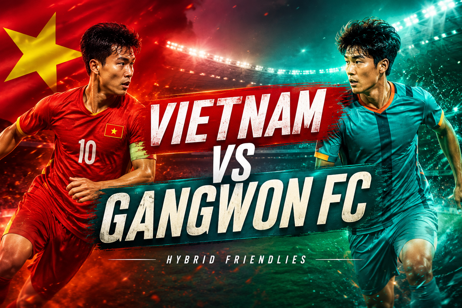 Vietnam vs Gangwon FC Hybrid Friendlies Malam Ini Pukul 19.00 WIB Menjadi Agenda Sepak Bola Menarik Versi Jalalive